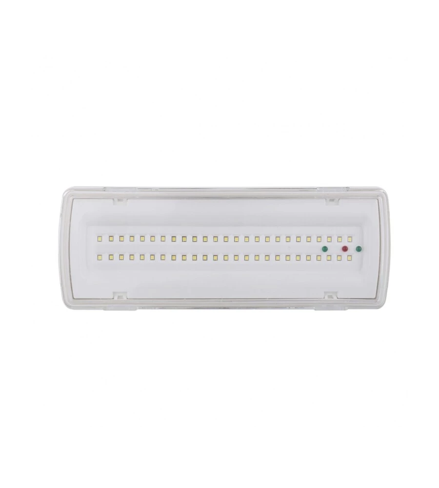 Luce di emergenza da parete - stenny - 400 lumen - ip65